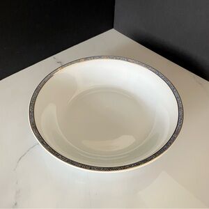 9.2" Antinea Bleu Serving Bowl - Bernardaud Limoges